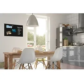 Sigel Glas-Magnettafel 60 x 40 cm Schwarz