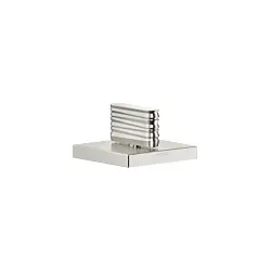 Dornbracht Cl.1 Seitenventil 20001705-06 rechtsschließend, kalt, WAVES-Struktur, platin matt