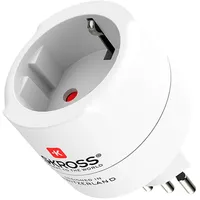 SKROSS Reiseadapter Weiß