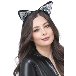 Glamour Katzen Haarreif für Damen - OS