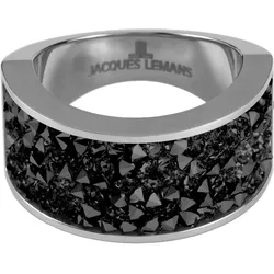 Jacques Lemans Damenring Edelstahl Ringe   