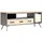 vidaXL TV-Schrank 120 x 30 x 45 cm Grau/Multi Holz/Stahl