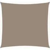 furnicato Sonnensegel Oxford-gewebe Quadratisch 7x7 M Taupe