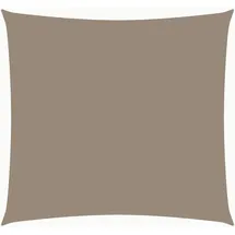 furnicato Sonnensegel Oxford-gewebe Quadratisch 7x7 M Taupe