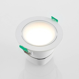 Arcchio Katerin LED-Einbauleuchte, weiß, schwenkbar