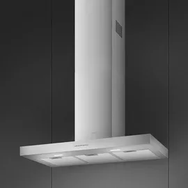 Smeg KBT900 Wandhaube 90 cm Grau