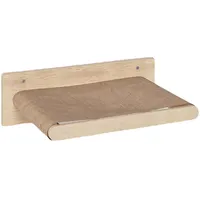 QLS Katzenhängematte Hängebett Kuschelbett Katzenliege Katzenbett Wandliege Wandomntage (Hängematte)
