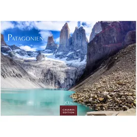 Casares Edition Patagonien Kalender 2026 – Wandkalender | Fotokalender Südamerika 35x50cm – Majestätische Landschaften Südamerikas als Bildkalender für Naturfreunde & Abenteurer
