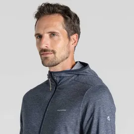Craghoppers Reißverschlusspullover Sweatshirt Melange Blau 46