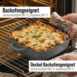 STONELINE Kochgeschirr-Set 15-tlg. 18 cm rund + 20 cm rund + 24 cm rund