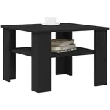 vidaXL Couchtisch Schwarz Eiche 60x60x42 cm Holzwerkstoff