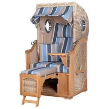 Mr. Deko Ammersee Blau/Teak Set