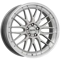 DOTZ Bilbao blaze 7,0 x 17 4 x 100 ET30 MB60,1 Silber/polished lip