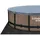 Summer Waves Elite Frame Pool 488 x 122 cm Teak-Optik braun