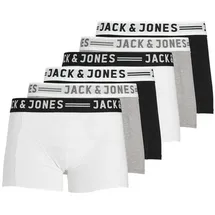 JACK & JONES Retro Boxershorts grau XXL 6er Pack