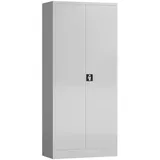 Lüllmann Mehrzweckschrank 180 x 80 x 38 cm grau