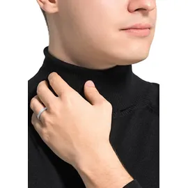Amor Fingerring Uni Chic silberfarben 50