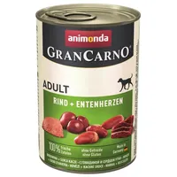 Animonda GranCarno Adult Rind & Entenherzen 24 x 400 g