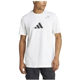 adidas AEROREADY Tennis Category Graphic Tee weiß L