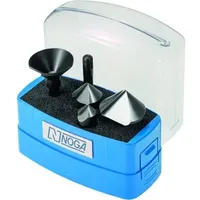 NOGA Entgrater-Sortiment in Kunststoffbox 6-teilig, Anzahl Teile: 6