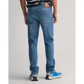 GANT Slim Fit Jeans Mid Blue Worn In 34 34