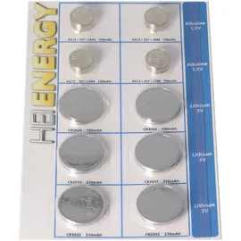 Heitech Knopfzelle 10 St.