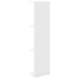 vidaXL Wandregal 2 pcs 25 x 15 x 100 cm Weiß