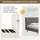 stilvora Polsterbett 90 x 200 cm Beige