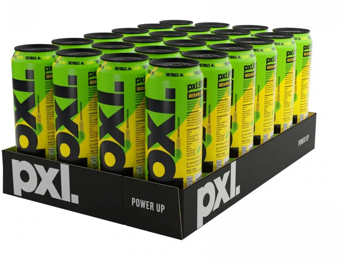 PXL Energy Sour Core (Grüne Äpfel) 24 x 500 ml