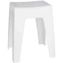 Wenko Badhocker Kumba Duschhocker Weiß 38 x 47 x 32 cm