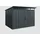 Hörmann Elegant-P Typ 3 3,13 x 2,83 x 2,32 m anthrazitgrau