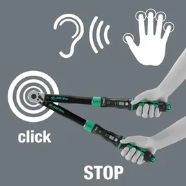 WERA Click-Torque Lock C 3 Drehmomentschlüssel 40-200 Nm