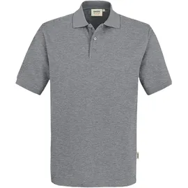 Hakro Poloshirt Mikralinar® grau meliert, M