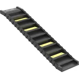 PawHut Hunderampe klappbar Hundetreppe Auto & SUV rutschfest Einstiegshilfe für Kofferraum, 154x40cm, Hundeautorampe für Große & Kleine Tiere bis 68 kg Schwarz   Aosom