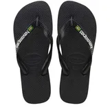 HAVAIANAS Brasil Logo schwarz 37/38