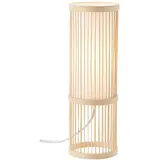 Brilliant Tischleuchte natur/weiß 1x A60, E27, 40W, g.f. Normallampen n. ent. Mit Schnurzwischenschalter Für LED-Leuchtmittel geeignet
