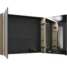 Burgbad Eqio 100 cm eiche dekor cashmere LED-Waschtischbeleuchtung