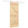 vidaXL Schiebetür links 80 x 210 cm Weiß/Braun