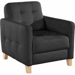 exxpo - sofa fashion Sessel »Elio, Loungesessel, aufwendige Detailverarbeitung, bequem und modern«, hoher Sitzkomfort für entspannende Momente exxpo - sofa fashion mystik