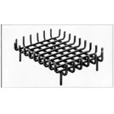 Heibi Kaminholzregal Feuerbock Metall 54 x 42 x 13 cm Schwarz