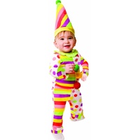 Dress Up America Süße Punkte N' Streifen Kleinkind-Clown-Kostüm