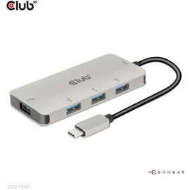 Club 3D Club3D USB 3.1 Typ C > 4X USB 3.1 Typ A 10Gbps Retail