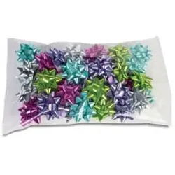 Rosette Metallic sort. 788 40-098 D75mm Trendfarben