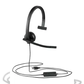 Logitech H570e Mono Headset schwarz