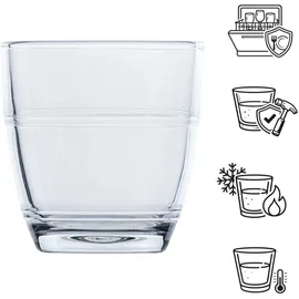 Duralex Gigogne Wasser- & Saftglas 0,09 l 6 St.