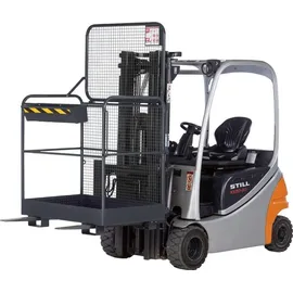 RR Industrietechnik Arbeitskorb Typ RAK-Eco Stahl 300 kg anthrazitgrau