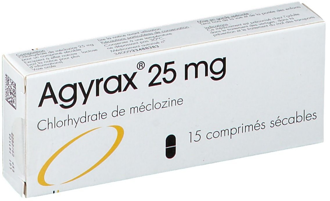 Agyrax® 25 mg 15 pc(s) comprimé(s)