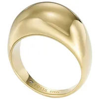 Fossil Damen All Stacked Up Gold-Tone Edelstahlband Ring, JF04746710