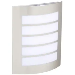 ECO-LIGHT Außenleuchte »SLIM«, 8 W, - silberfarben