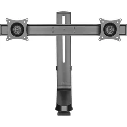 LogiLink Aufstellung - für 2 Curved-LCD-Bildschirme - Kunststoff, Aluminium, Sta